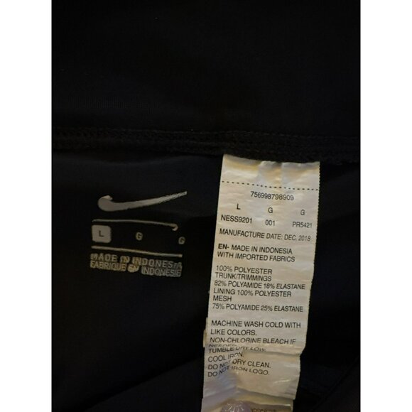 Nike Black Running Skort With Built-In Lining Size L - Picture 6 of 8